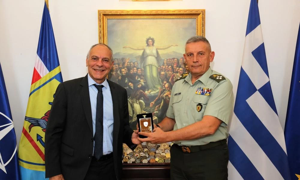 Στο ελληνικό πεντάγωνο η σύσκεψη Στρατηγού Κ. Φλώρου και Α. Διακόπουλου